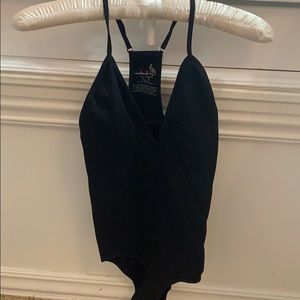 Black free people bodysuit
